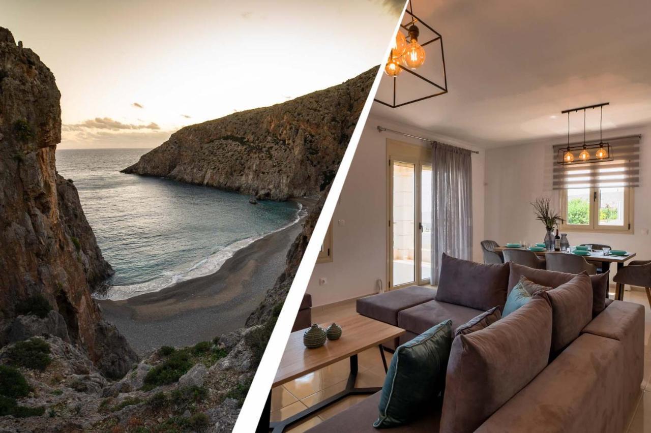 Kokkini Hani Azur Horizon Oceanview House 아파트 외부 사진